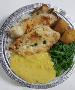 Marmita "G" com creme de milho